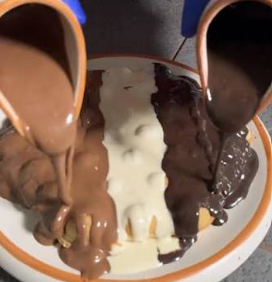 Triple Chocolate Bubble Waffle